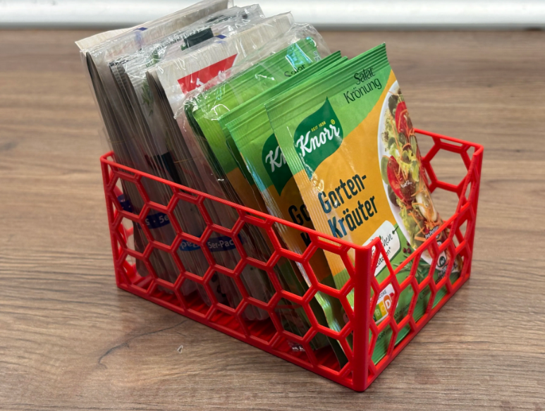 Basket for Spices / Seasoning Packets
