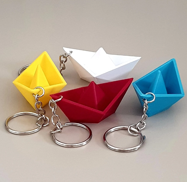 Paper boat - Keychain