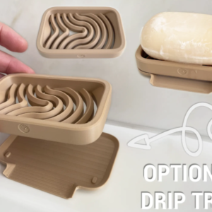 Soap Tray – With Optional Drip Tray