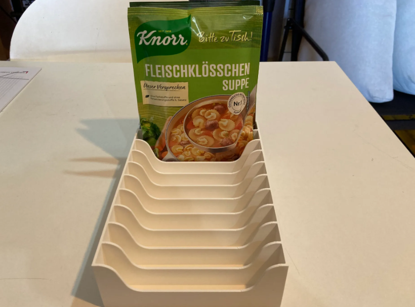 Kitchen Pack Organizer Rack