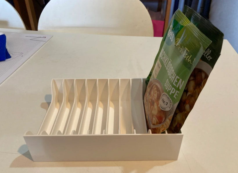 Kitchen Pack Organizer Rack