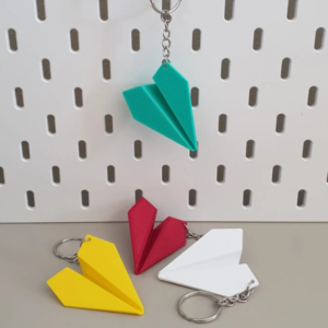 Paper plane – Origami Keychain