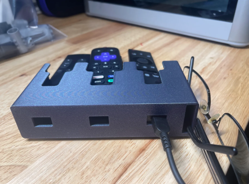 Wall-Mounted Remote Control Organizer