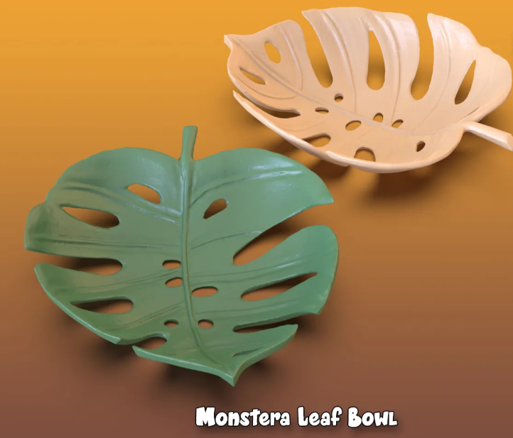 Monstera Leaf Bowl