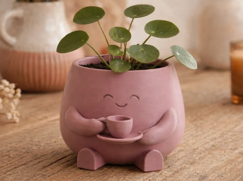Barista Buddy - Cute Planter