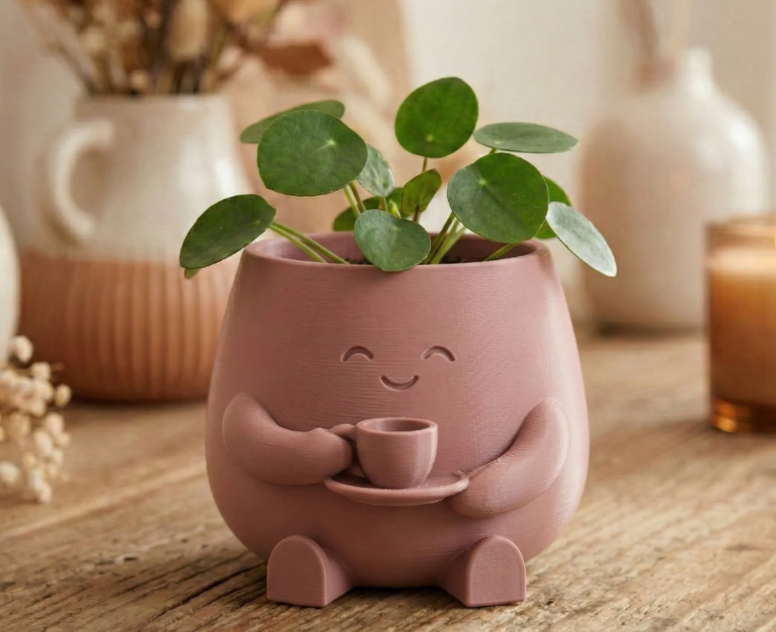 Barista Buddy - Cute Planter