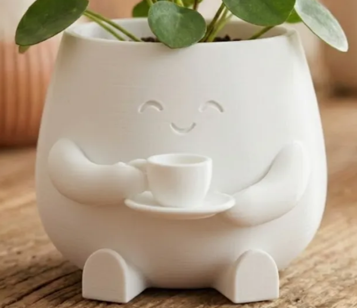 Barista Buddy - Cute Planter