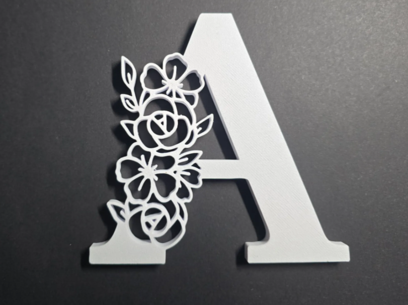 3D Decorative Letter A-Z Wall Decor