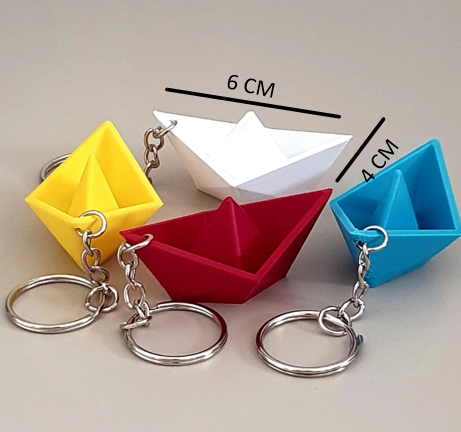 Paper boat - Keychain
