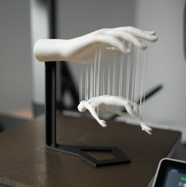 Human Marionette Sculpture