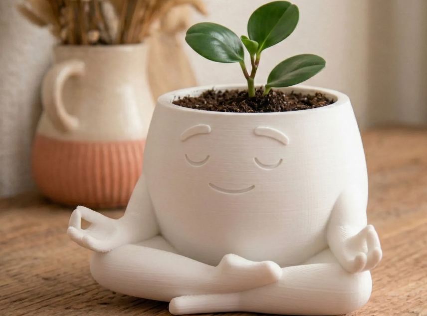 Zenny - Meditating Planter & Vase