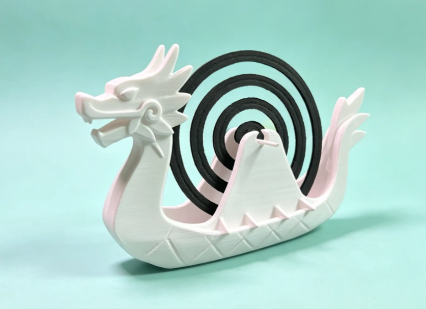 Dragon Boat Mosquito Coil Holder