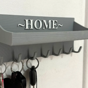 Wall Mounted Key Holder Shelf 