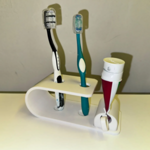 Toothbrush & Toothpaste Holder