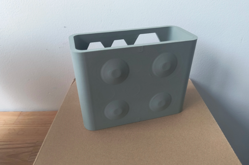 Multi-Slot Toothbrush & Toothpaste Holder