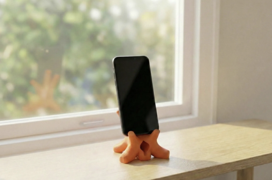 Modern Branch Phone Stand