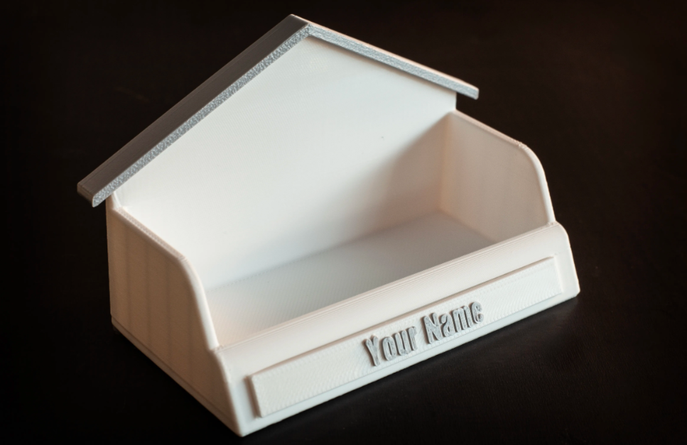 House Business Card Holder