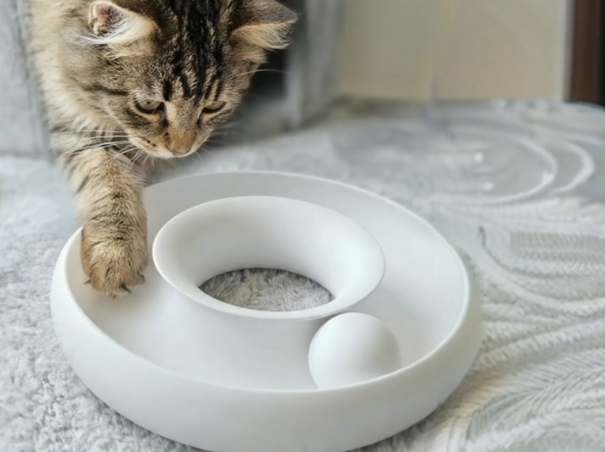 Cat Ball Track Toy