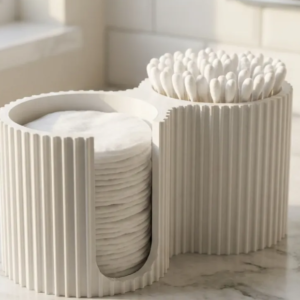 Cotton Pad & Cotton Swab Holder