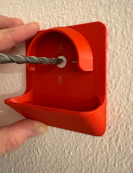 Wall-Mounted Drill Holder