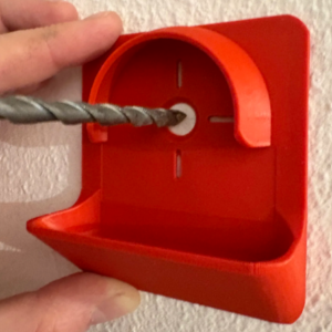 Wall-Mounted Drill Holder