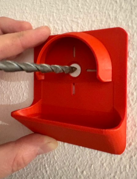Wall-Mounted Drill Holder