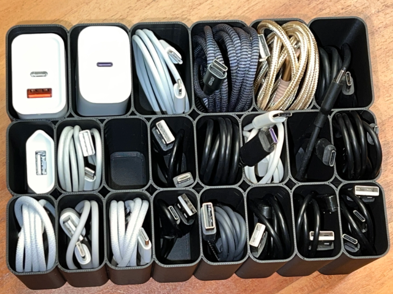 Cable & Charger Organizer