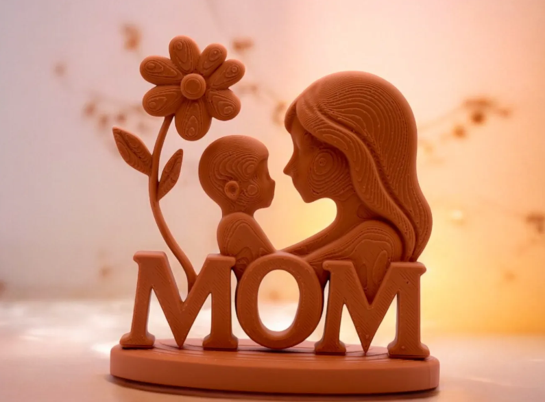 Mom & Child Decorative Showpiece