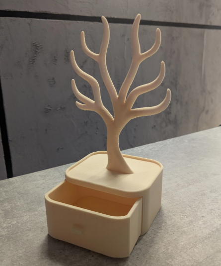 Tree Jewelry Organizer with Storage Drawer
