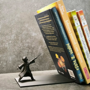 Wizard Bookend – Magical Book Holder for Book Lovers