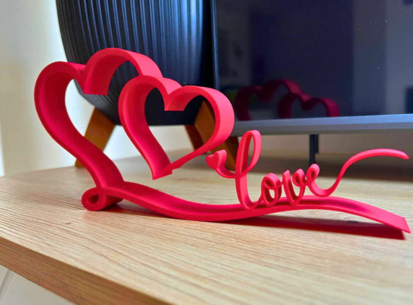 Love Hearts Decorative Showpiece – Elegant Romantic Home Décor