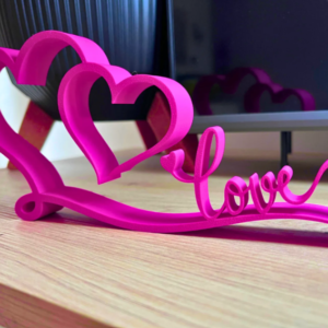 Love Hearts Decorative Showpiece – Elegant Romantic Home Décor
