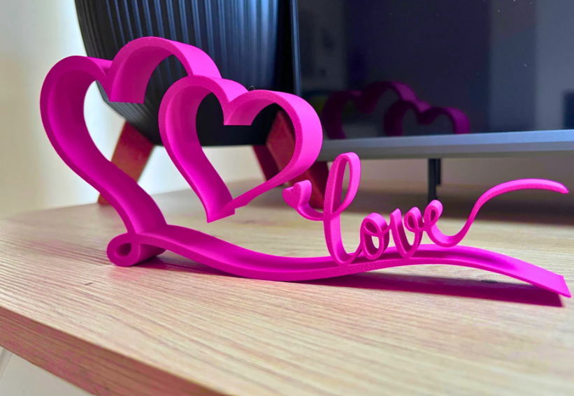 Love Hearts Decorative Showpiece – Elegant Romantic Home Décor