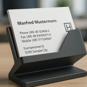 Business Card Holder – Modern Desktop Card Organizer