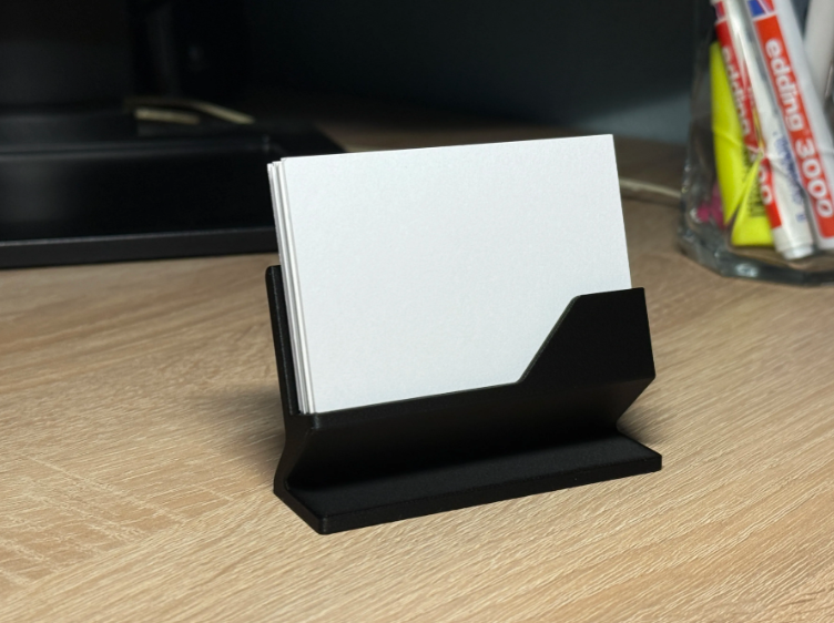 Business Card Holder – Modern Desktop Card Organizer