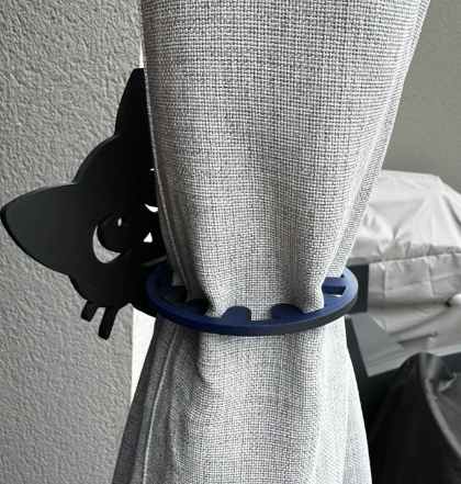 Cute Cat Curtain Tieback – Decorative Curtain Holder