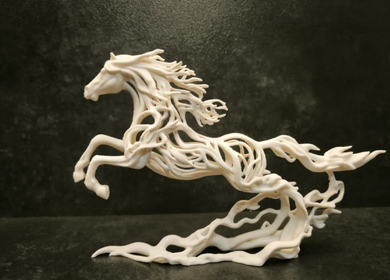 Running Horse Decorative Showpiece