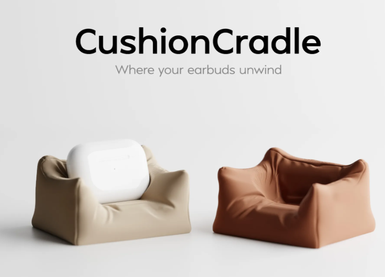 Earbuds Holder – Mini Sofa Dock for Wireless Earbuds