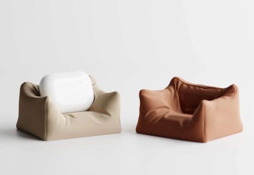Earbuds Holder – Mini Sofa Dock for Wireless Earbuds