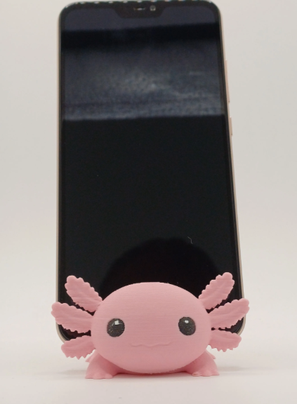 Axolotl Phone Stand – Cute Mobile Holder