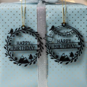 Happy Birthday Hanging Ornament
