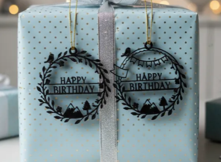 Happy Birthday Hanging Ornament