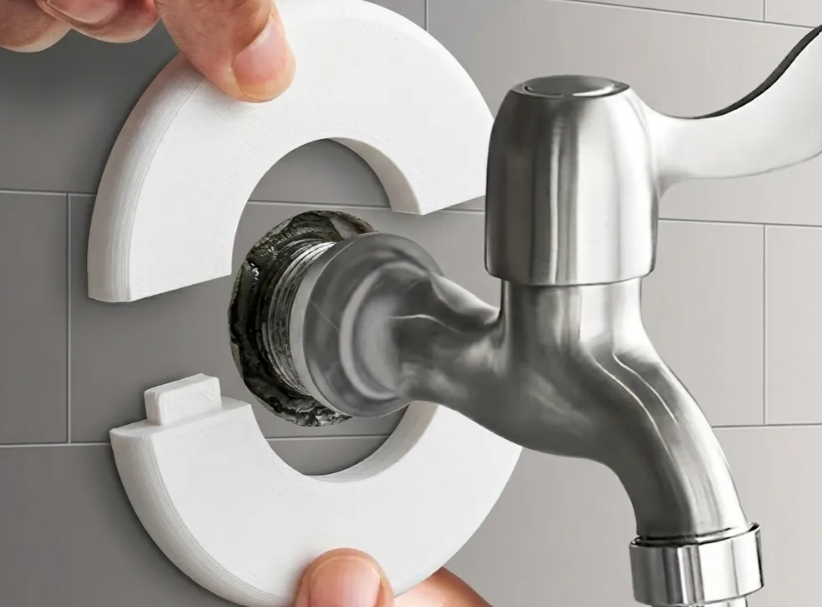 Split Pipe Cover Plate