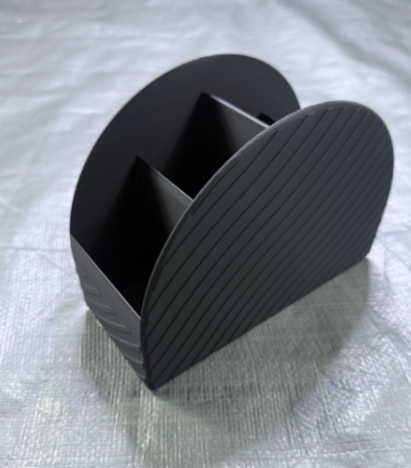 3-Compartment Remote Control Holder – Desk Organizer