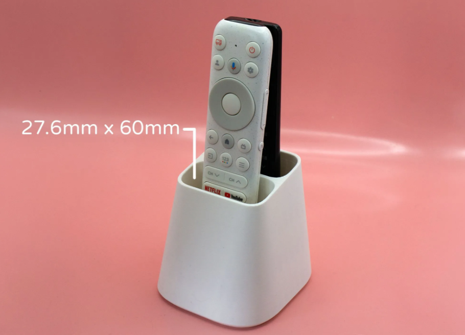 Dual Remote-Control Holder – Modern Organizer