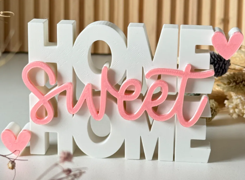 HOME Sweet HOME Decorative Table Sign.