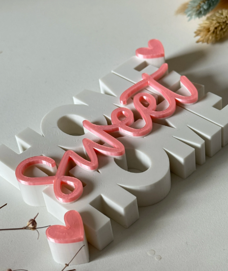 HOME Sweet HOME Decorative Table Sign.