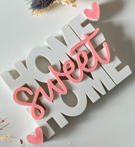 HOME Sweet HOME Decorative Table Sign.