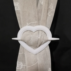 Heart Curtain Tieback Holder.