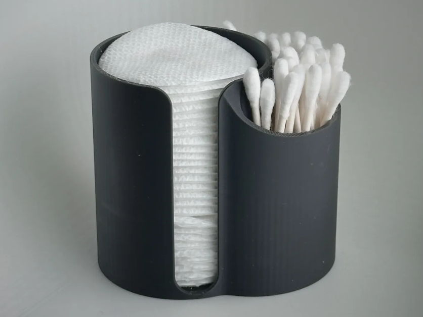 Cotton Pad & Cotton Swab Organizer